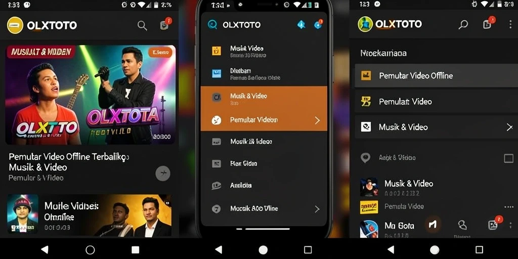 Antarmuka OLXTOTO yang sederhana untuk pemutar video offline.
