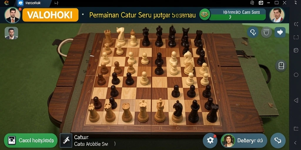 Tampilan antarmuka VALOHOKI yang menarik dan modern.